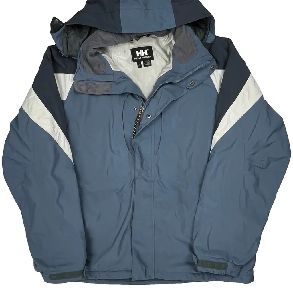 Helly Hansen Ski Jacket - Large Blue Polyester - Image 4