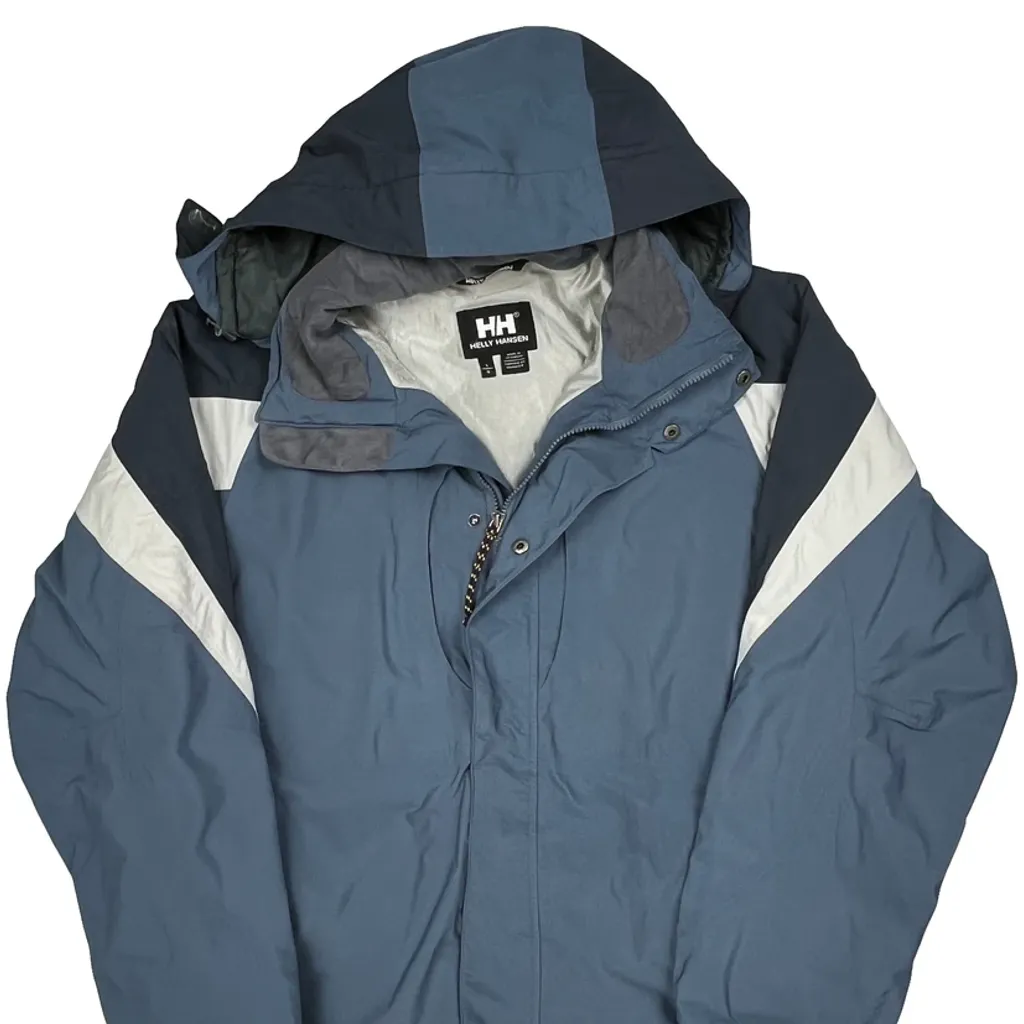 Helly Hansen Ski Jacket - Large Blue Polyester - Image 5