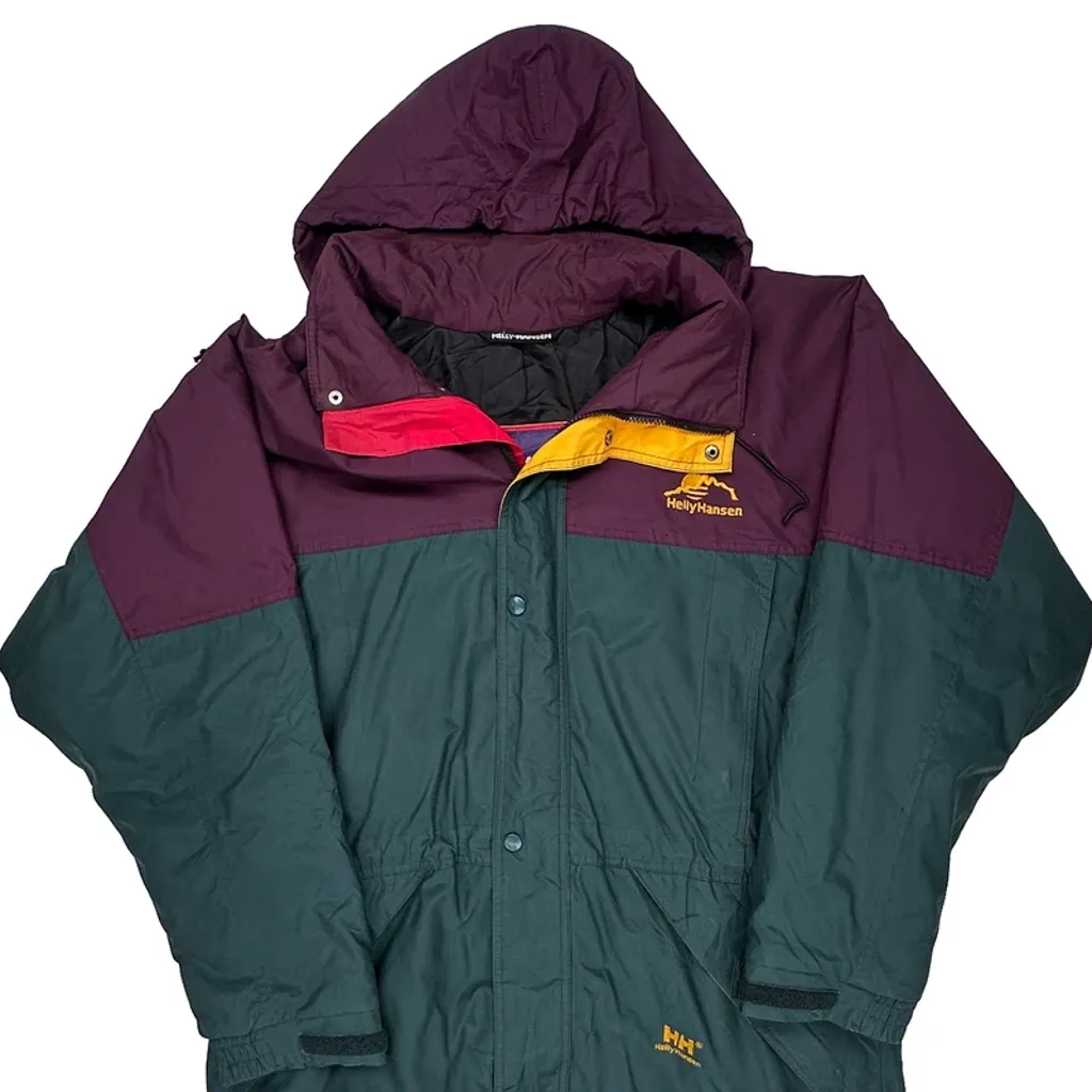 Helly Hansen Ski Jacket - Medium Green Nylon - Image 4