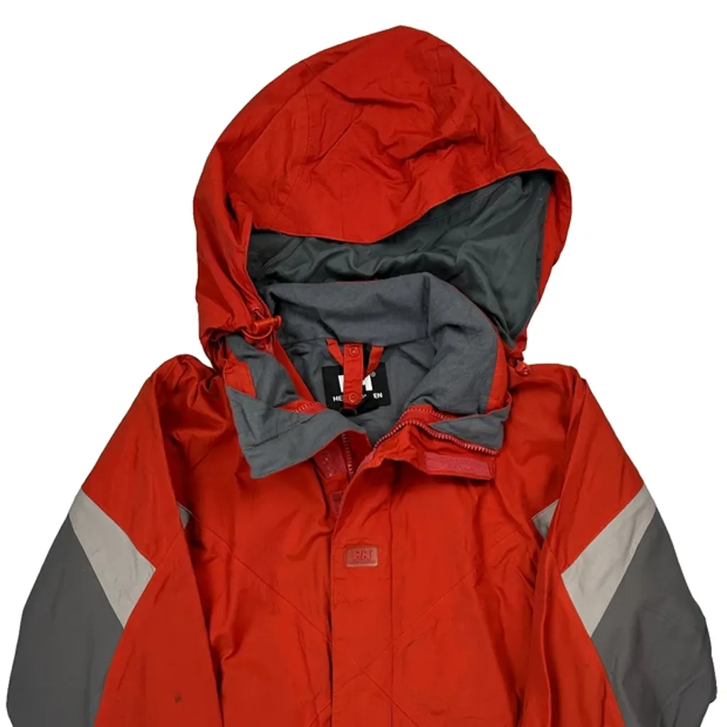 Helly Hansen Waterproof Jacket - Small Red Polyester - Image 4