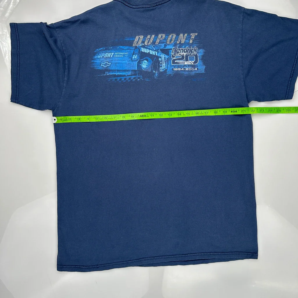 Hendrick Motorsports Chase Authentics Nascar T-Shirt - Medium Blue Cotton - Image 3