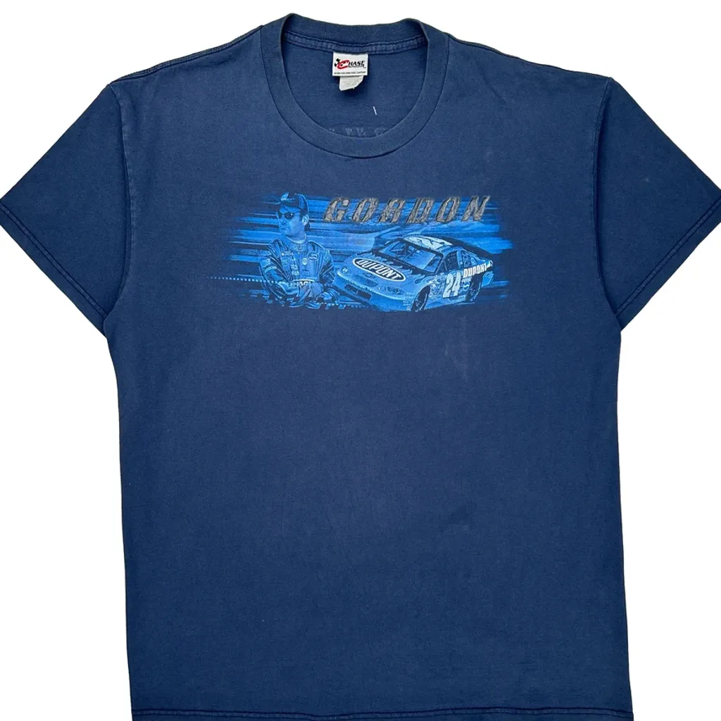 Hendrick Motorsports Chase Authentics Nascar T-Shirt - Medium Blue Cotton - Image 4