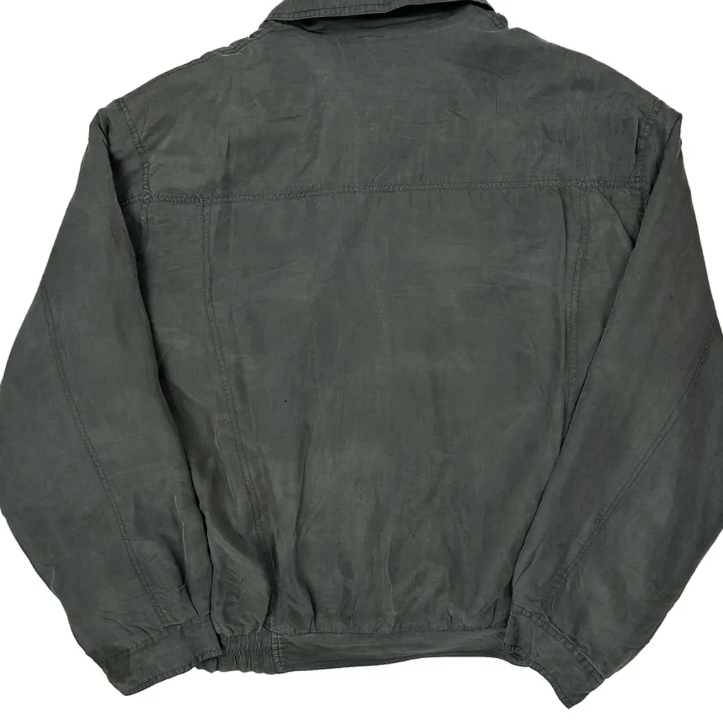 Henry Morell Bomber Jacket - XL Green Cotton - Image 6