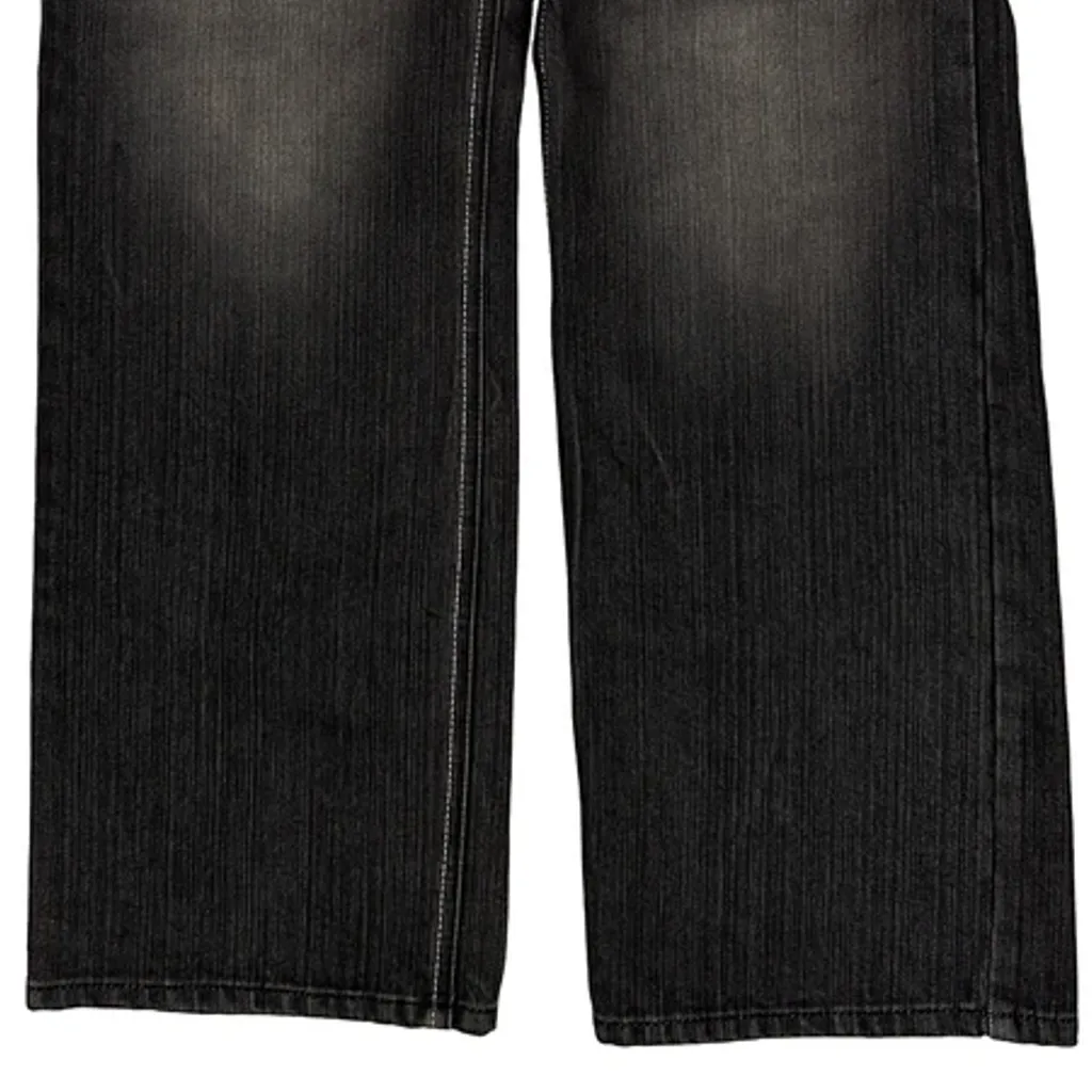 Here+There Graphic Jeans - 30W 30L Black Denim - Image 9