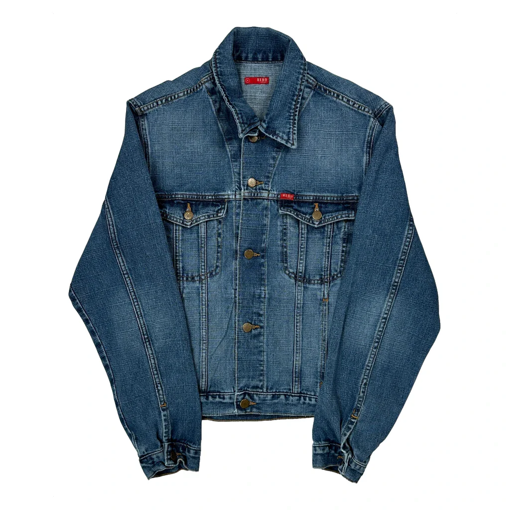 Hero Wrangler Denim Jacket - Medium Blue Denim
