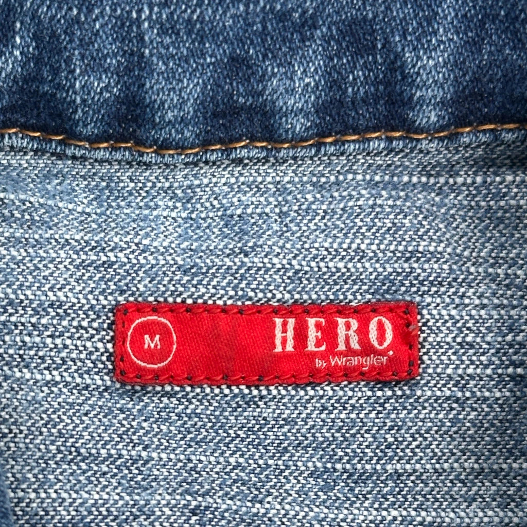 Hero Wrangler Denim Jacket - Medium Blue Denim - Image 3
