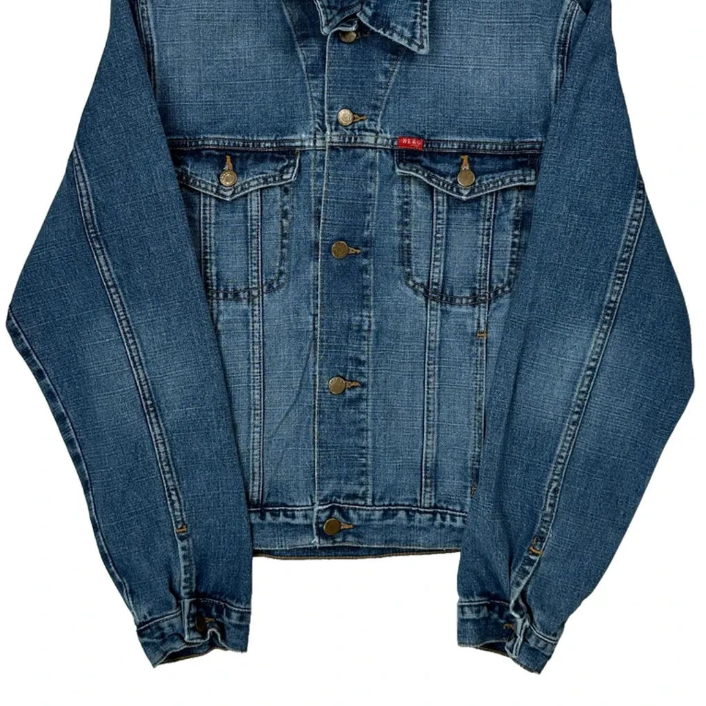 Hero Wrangler Denim Jacket - Medium Blue Denim - Image 4