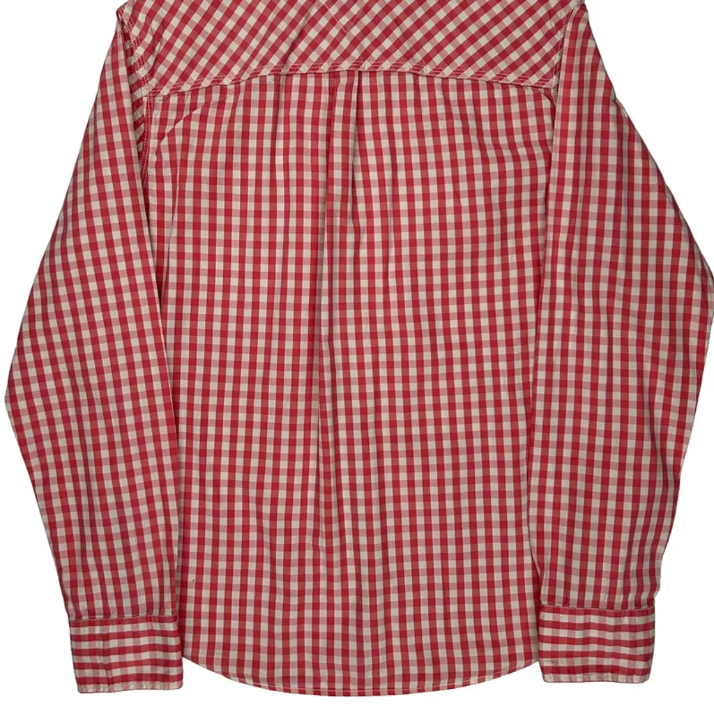 Hilfiger Denim Checked Shirt - Large Red Cotton - Image 6