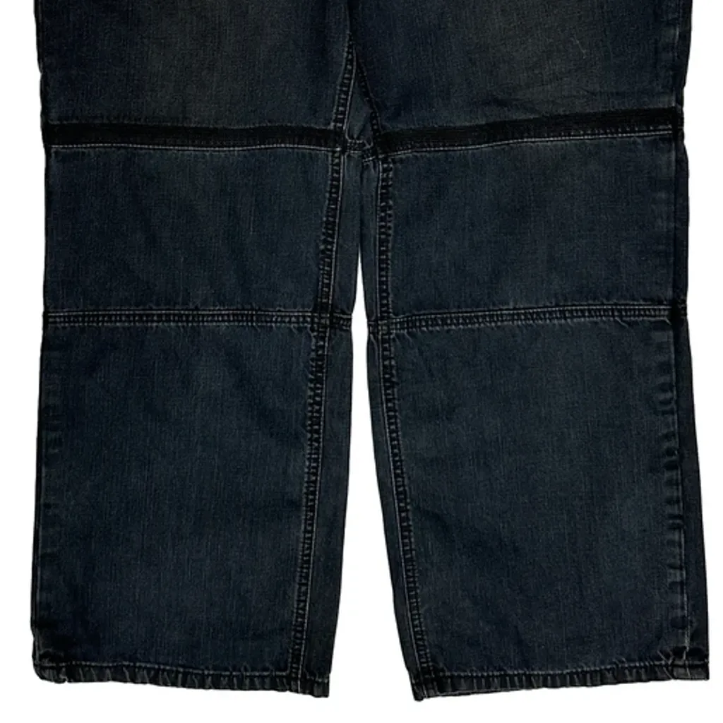 Hip Hop Eight 732 Cargo Jeans - 37W 30L Dark Wash Cotton - Image 10