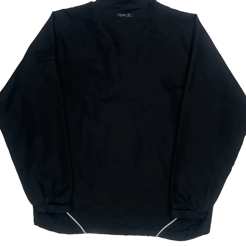 Hockey Reebok Jacket - Large Black Polyester - Image 6