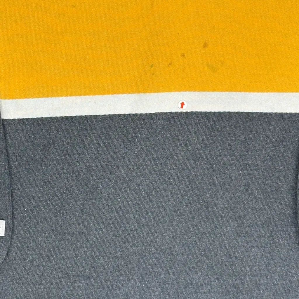 Hoodie Barbarian College Rugby Shirt - Small Grey Cotton - Image 8