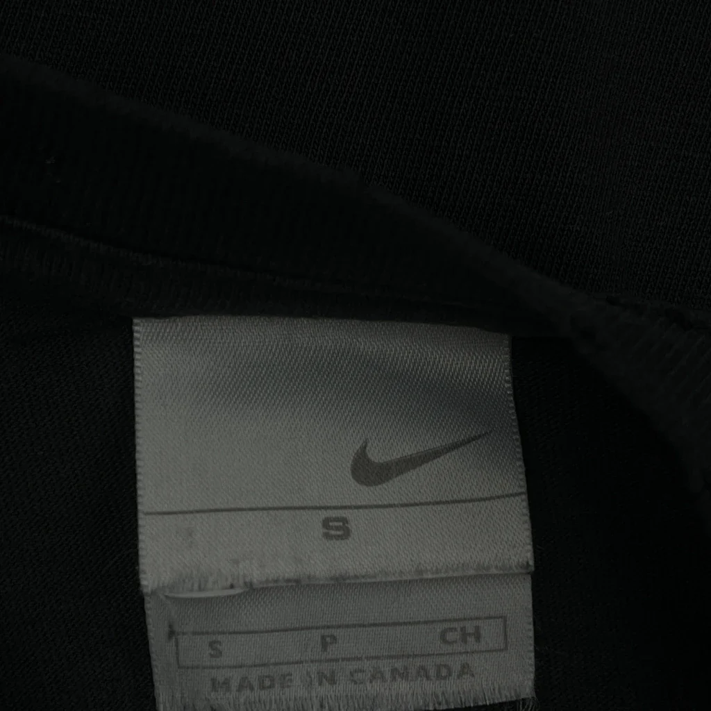 Hooked On Dunks Nike Graphic T-Shirt - Small Black Cotton - Image 3