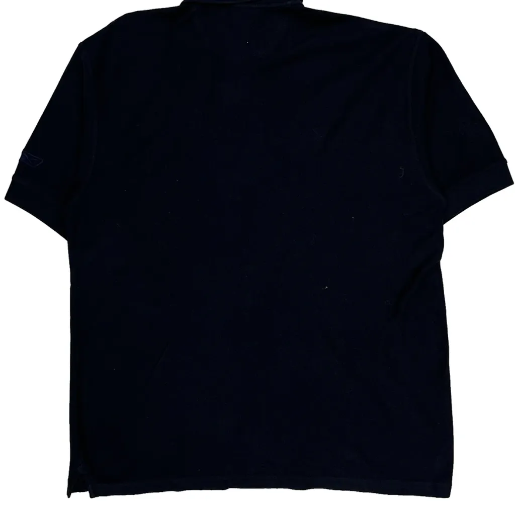 Horseshoe Logo Reebok Polo Shirt - Medium Black Cotton - Image 6