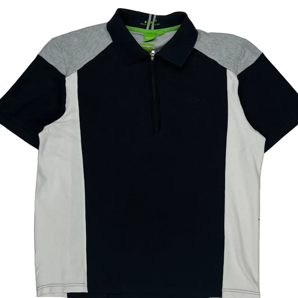 Hugo Boss Polo Shirt - Medium Black Cotton - Image 5