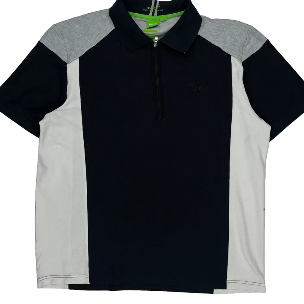 Hugo Boss Polo Shirt - Medium Black Cotton - Image 6