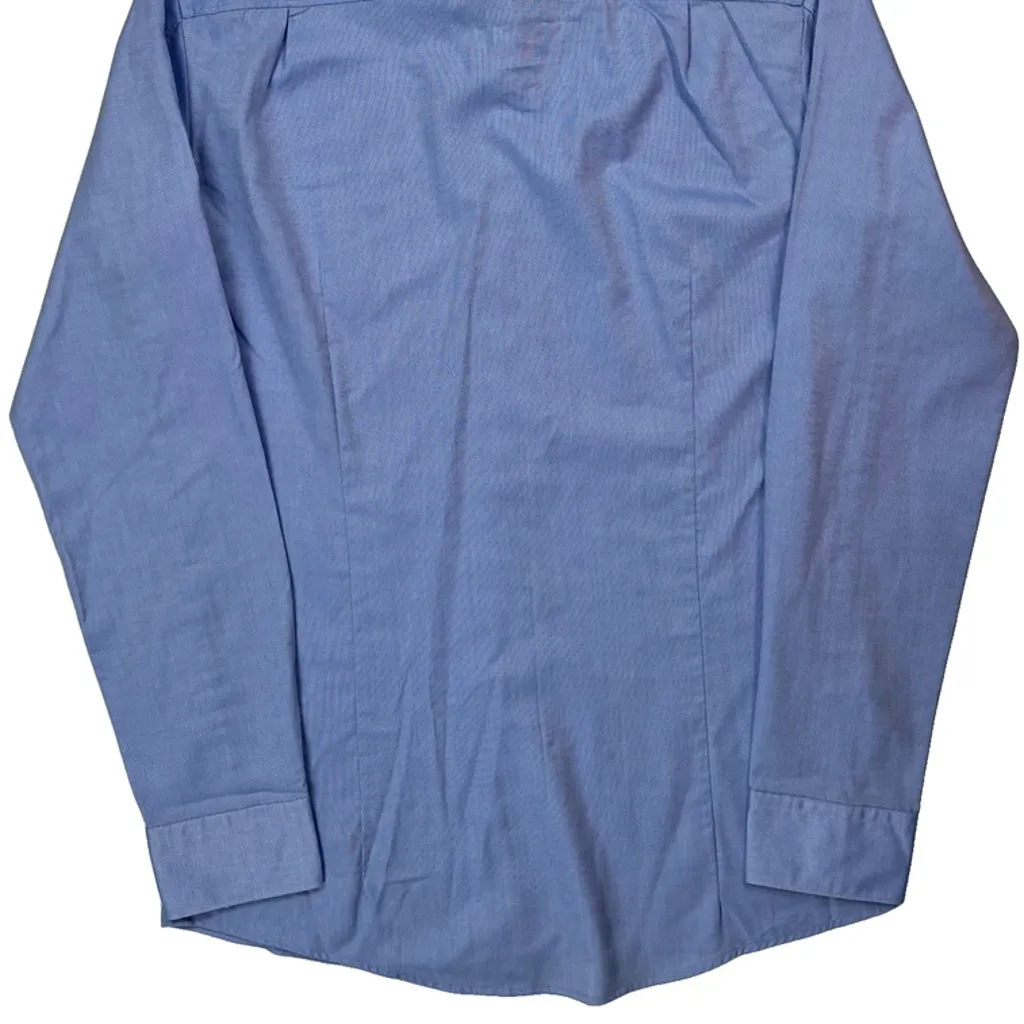 Hugo Boss Slim Shirt - Medium Blue Cotton - Image 8