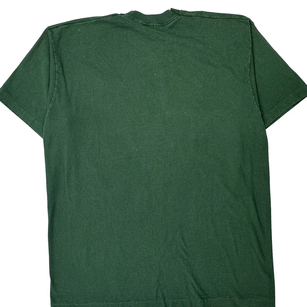 Humorous Quote Unbranded Single Stitch T-Shirt - XL Green Cotton - Image 7