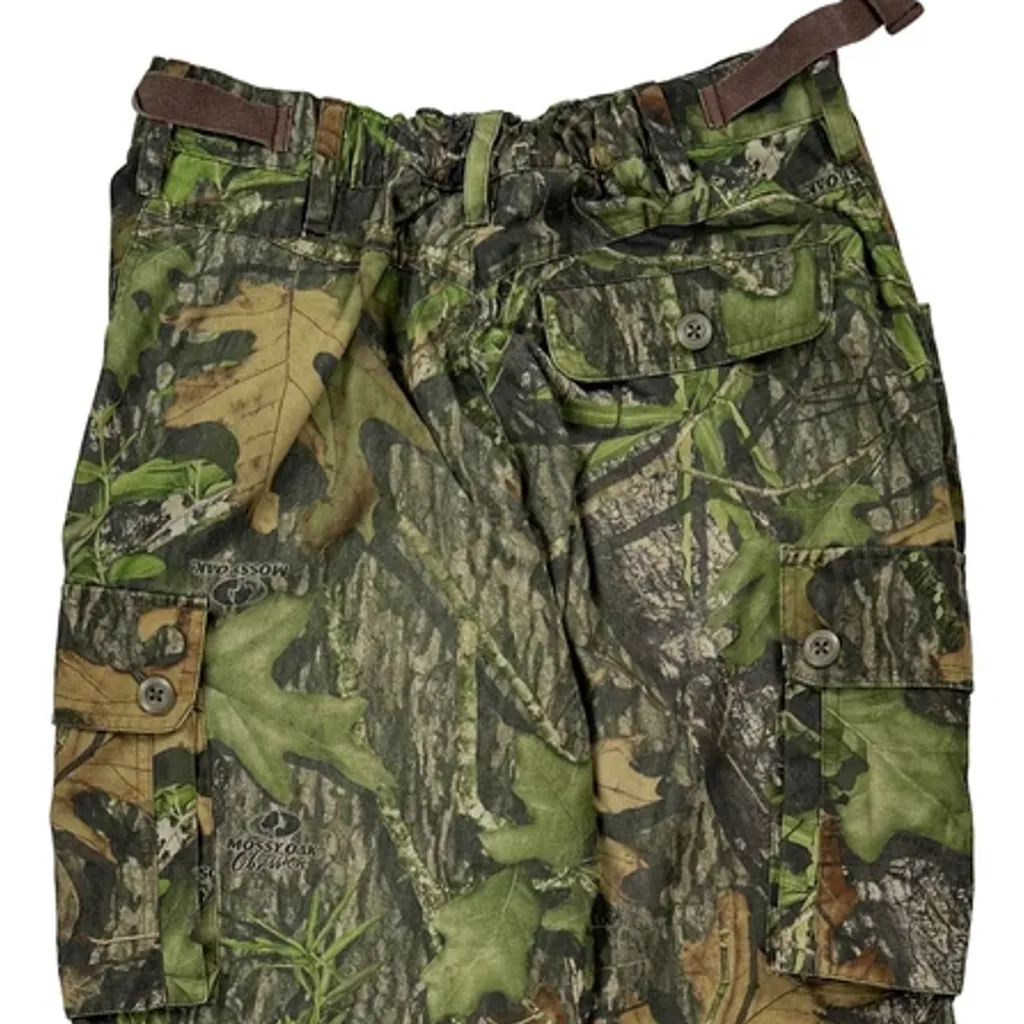 Hunting Gamehide Camo Cargo Trousers - Mediumw 32L Camo Polyester - Image 7