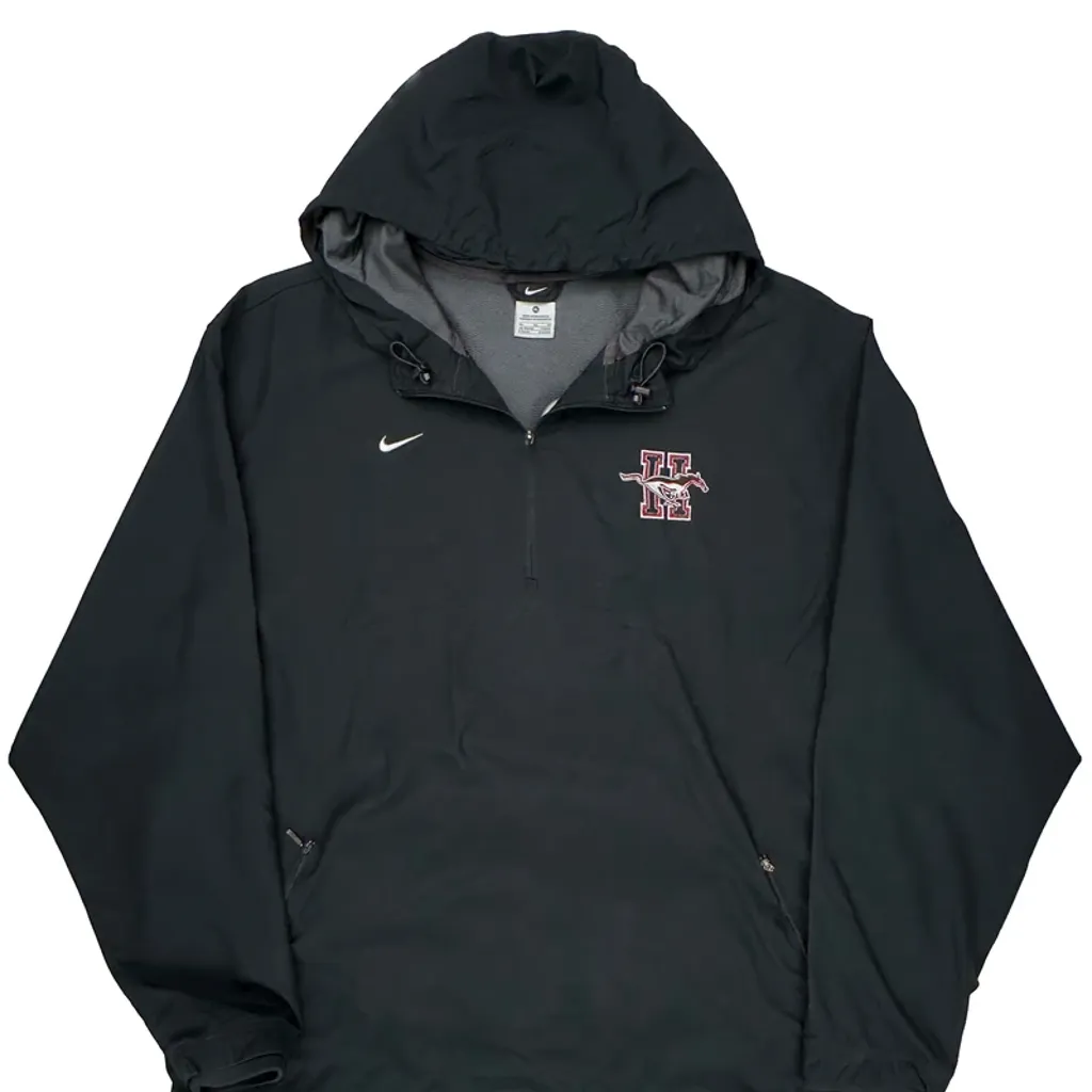 Huntley Mustangs Nike Graphic Windbreaker - XL Black Polyester - Image 4
