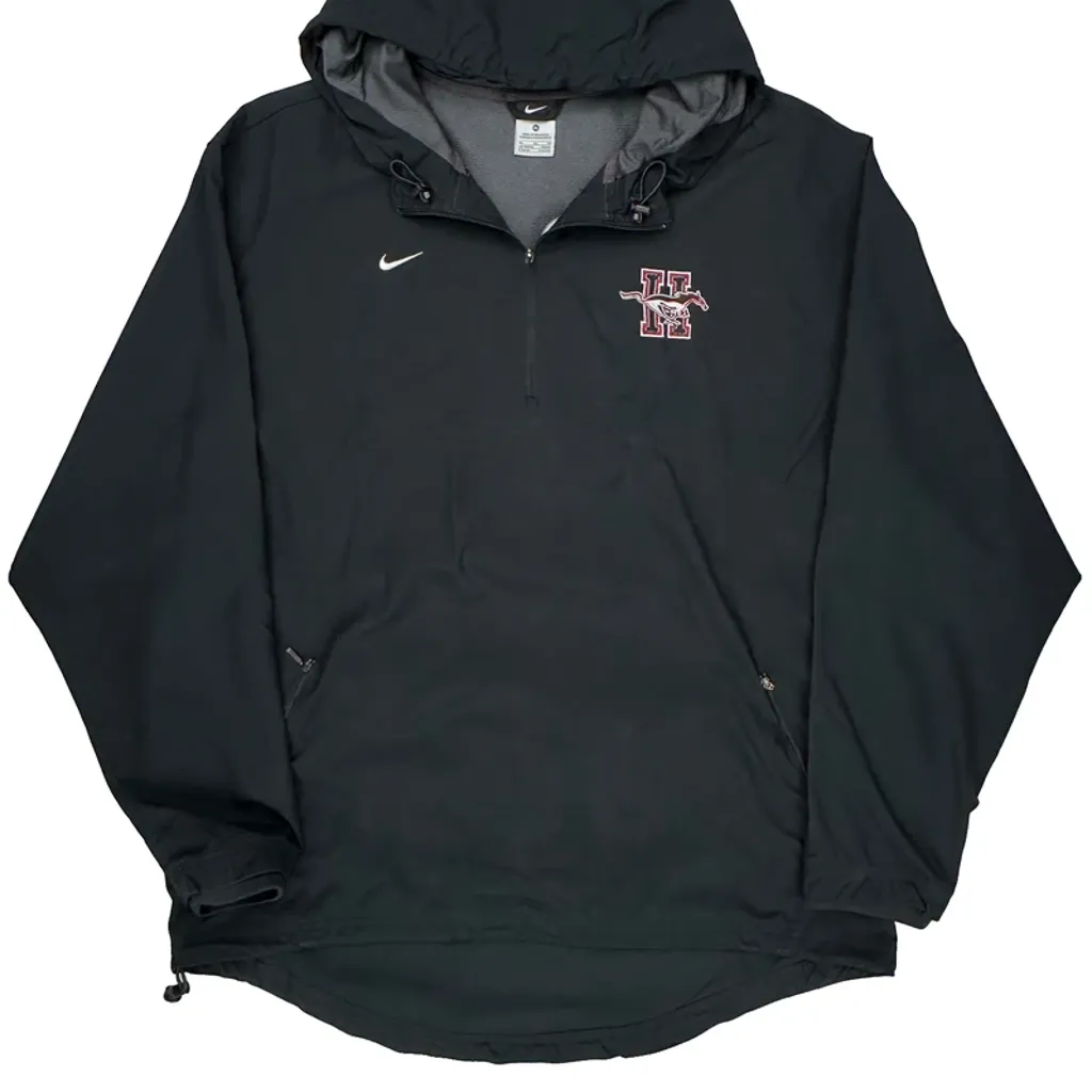 Huntley Mustangs Nike Graphic Windbreaker - XL Black Polyester - Image 5