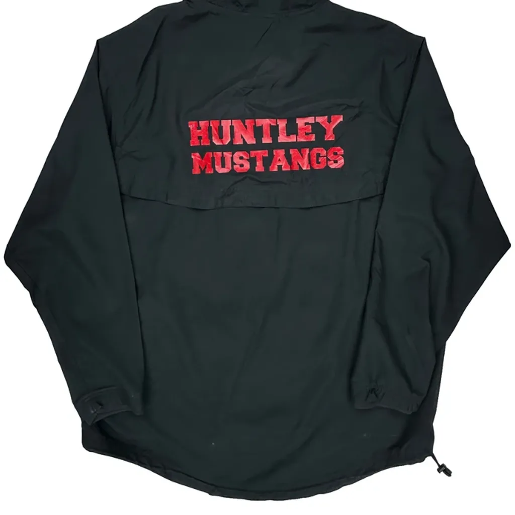 Huntley Mustangs Nike Graphic Windbreaker - XL Black Polyester - Image 7
