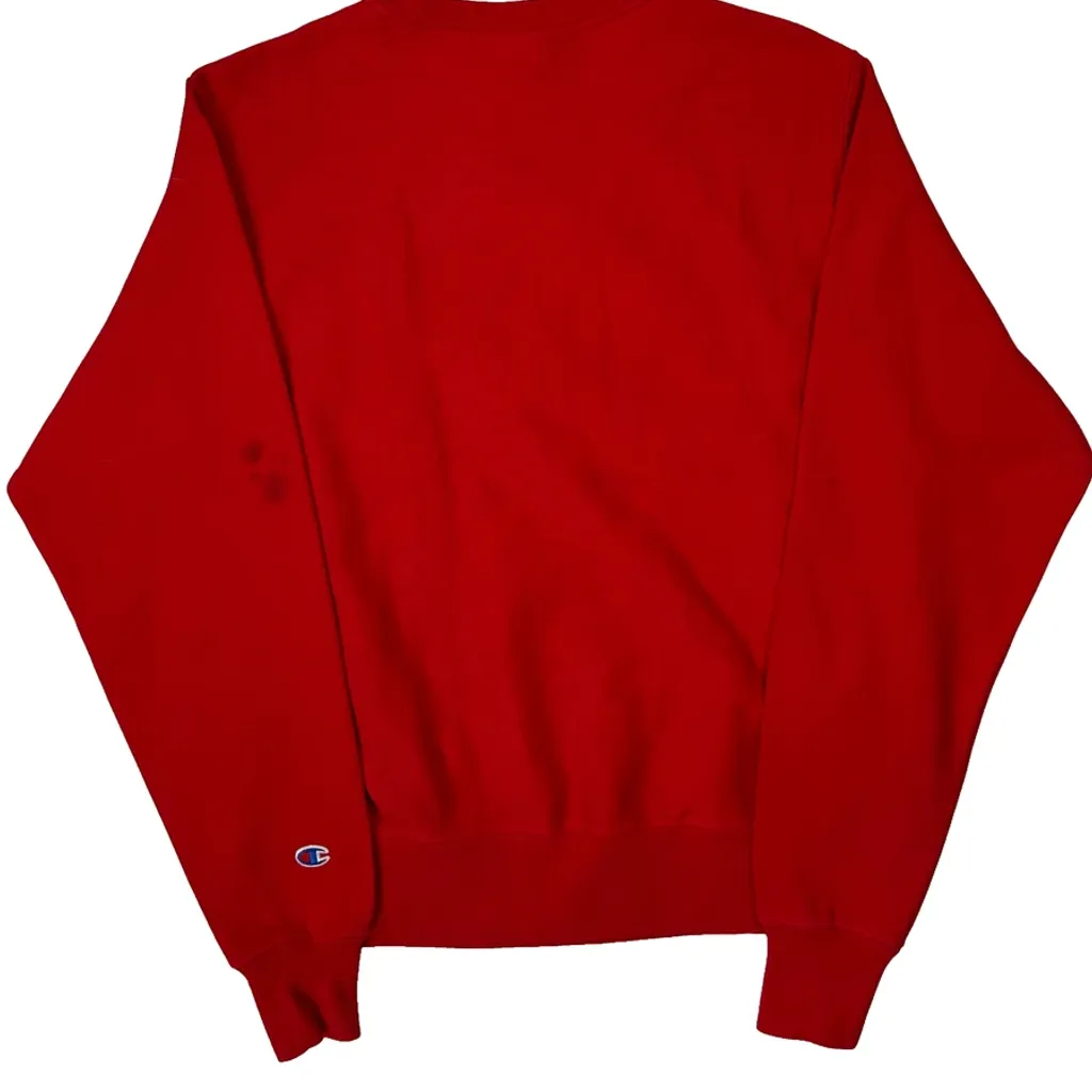 Huntsville Havoc Champion College Sweatshirt - Small Red Cotton Blend - Image 6