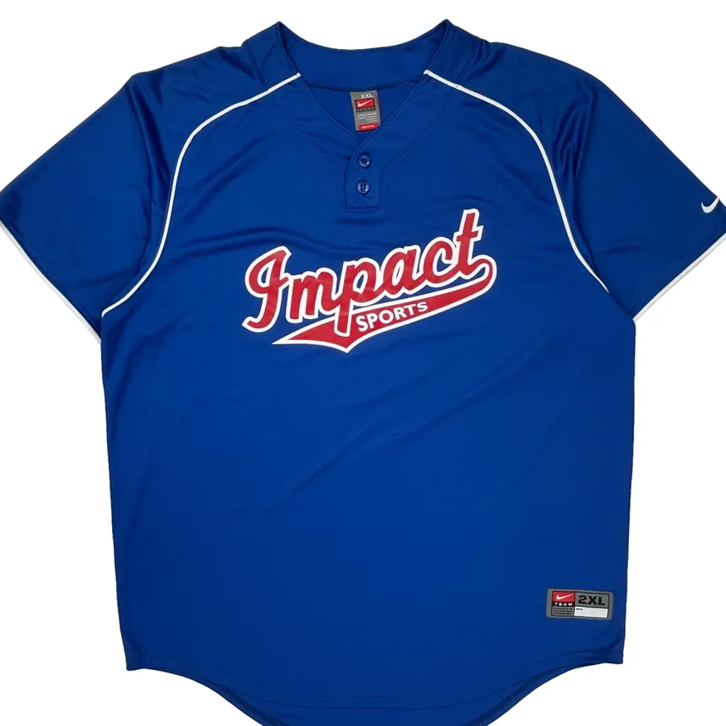 Impact Sports Nike Jersey - 2XL Blue Polyester - Image 4