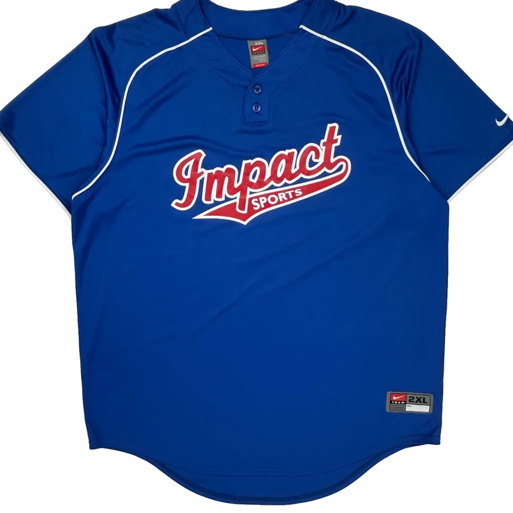 Impact Sports Nike Jersey - 2XL Blue Polyester - Image 5
