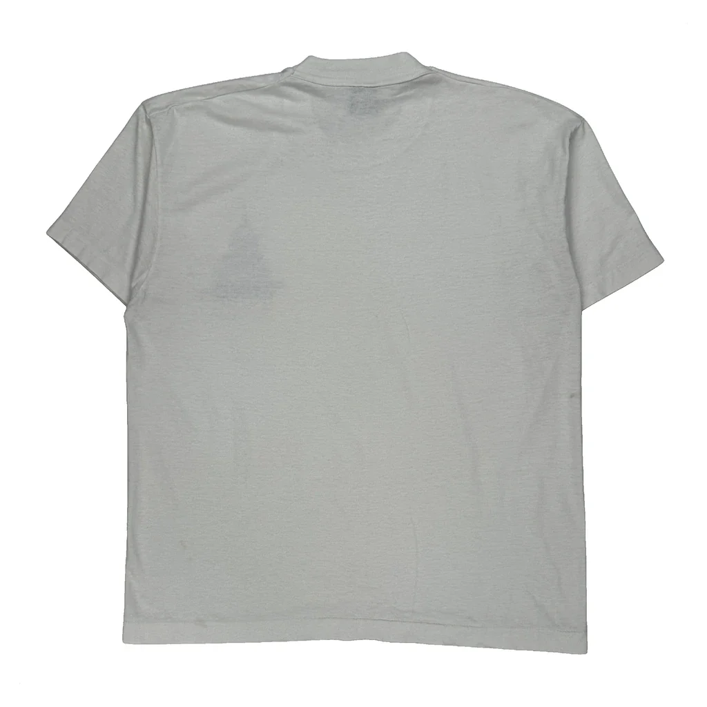 Inauguration Fruit Of The Loom Graphic T-Shirt - Large White Cotton Blend - Image 2