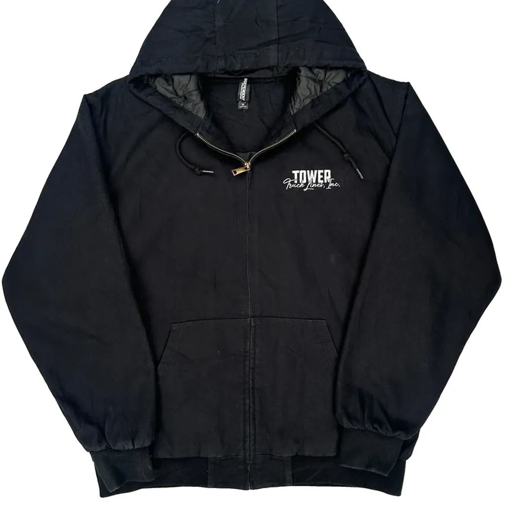 Independent Workwear Jacket - XL Black Cotton - Image 5