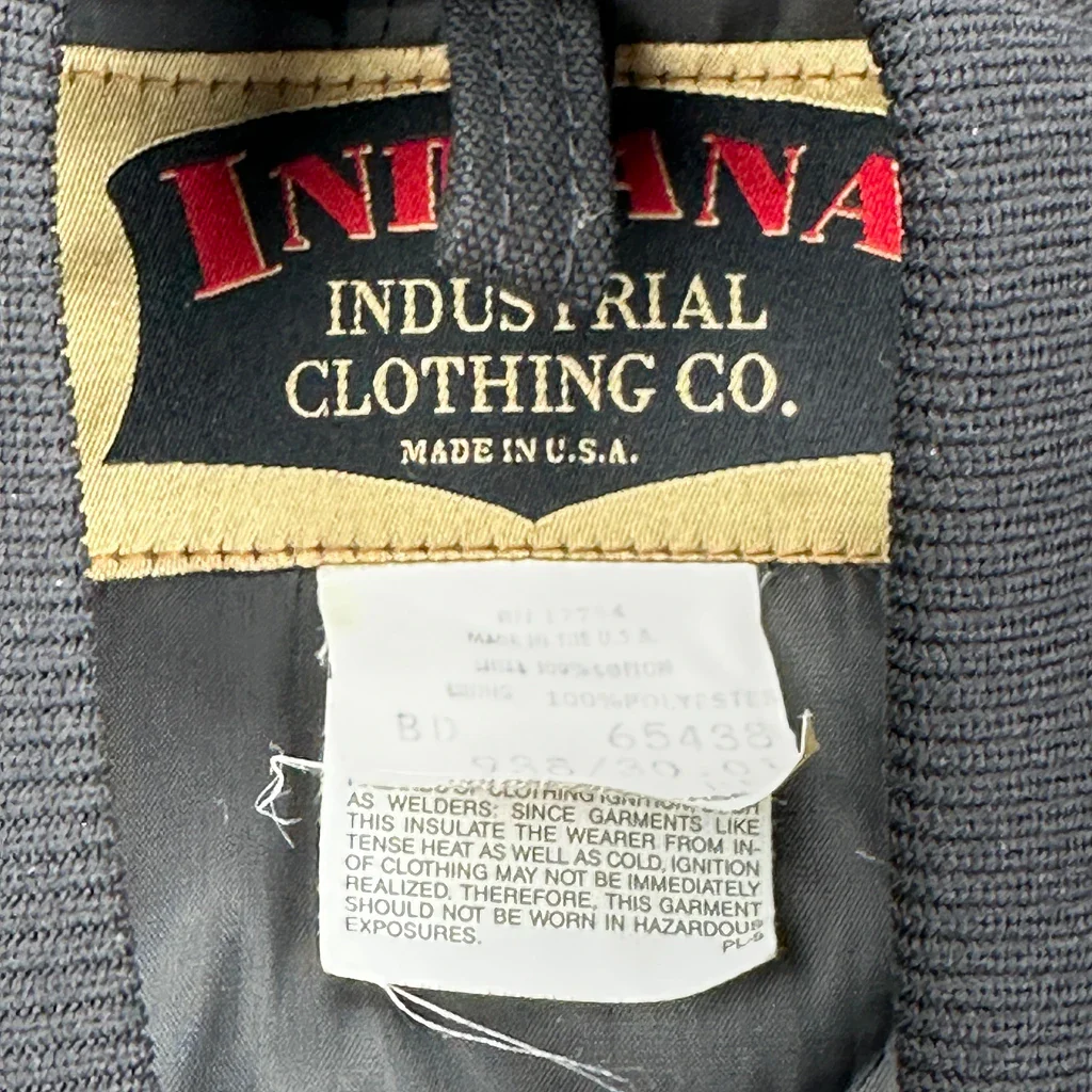 Indiana Workwear Vest - XL Black Cotton - Image 3