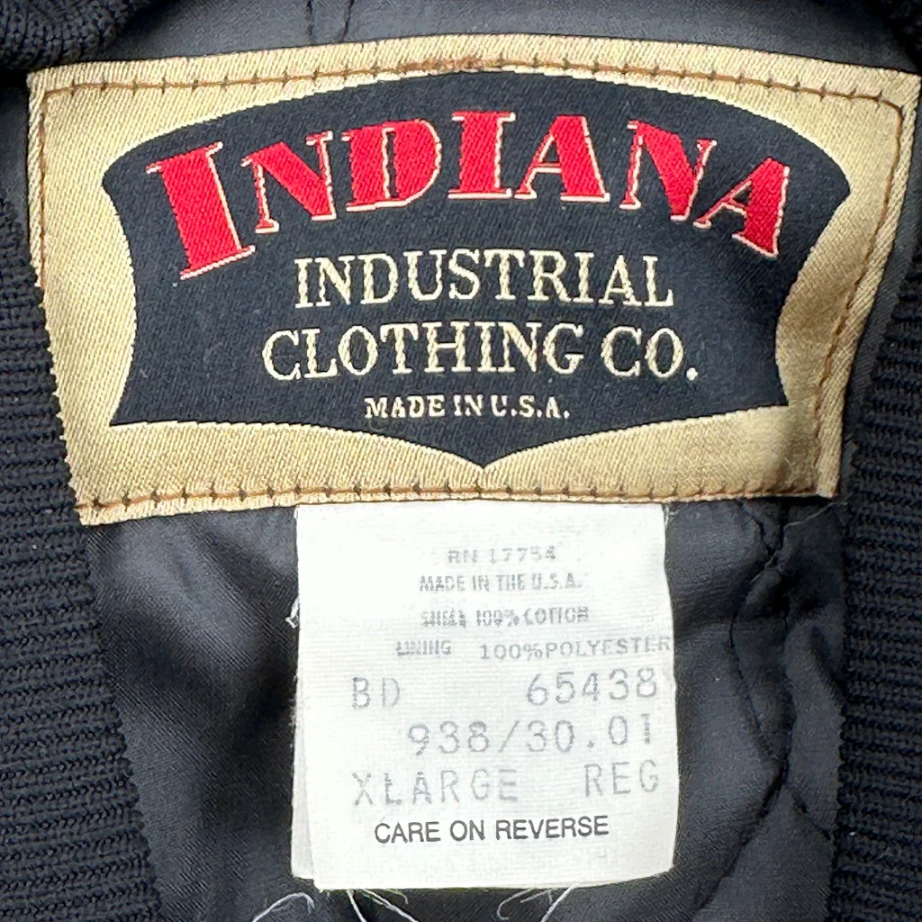 Indiana Workwear Vest - XL Black Cotton - Image 4