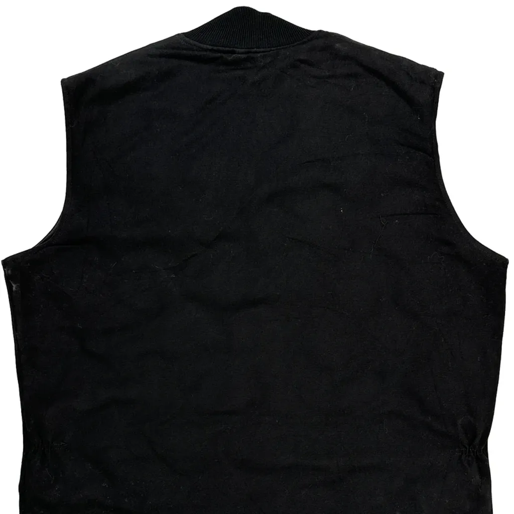 Indiana Workwear Vest - XL Black Cotton - Image 7