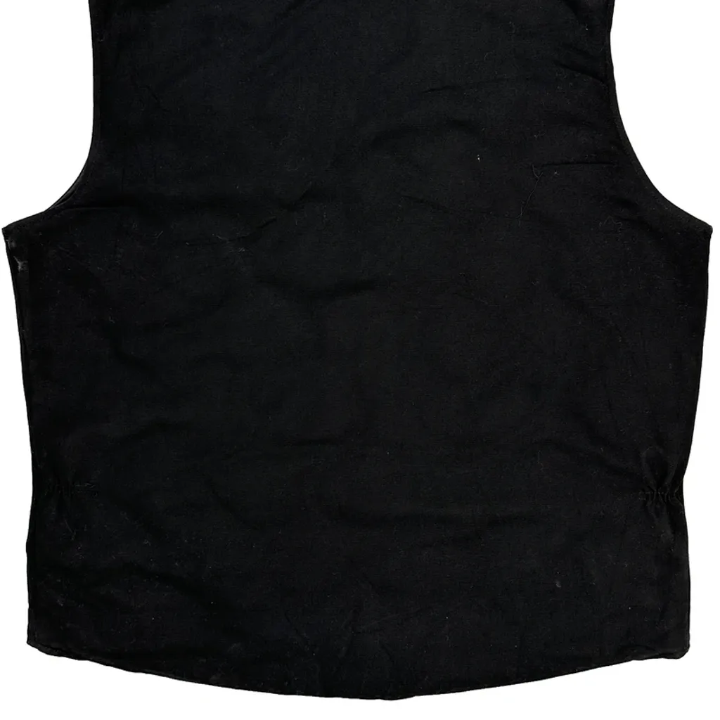 Indiana Workwear Vest - XL Black Cotton - Image 8