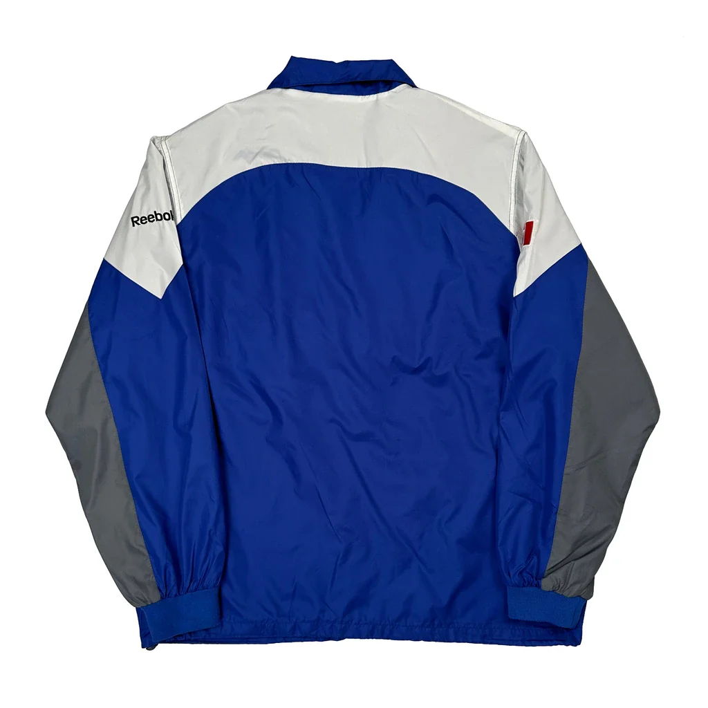 Indianapolis Colts Reebok Nfl Windbreaker - Large Blue Polyester - Image 2