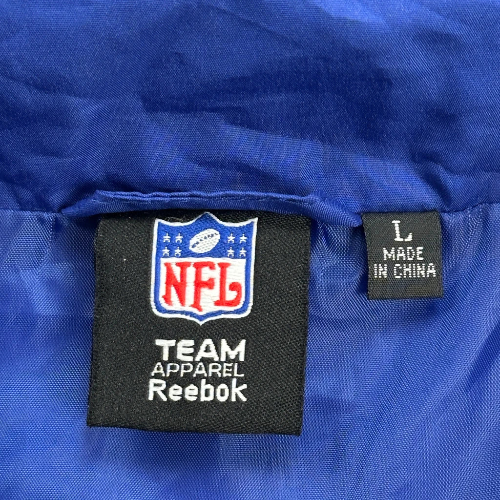 Indianapolis Colts Reebok Nfl Windbreaker - Large Blue Polyester - Image 3
