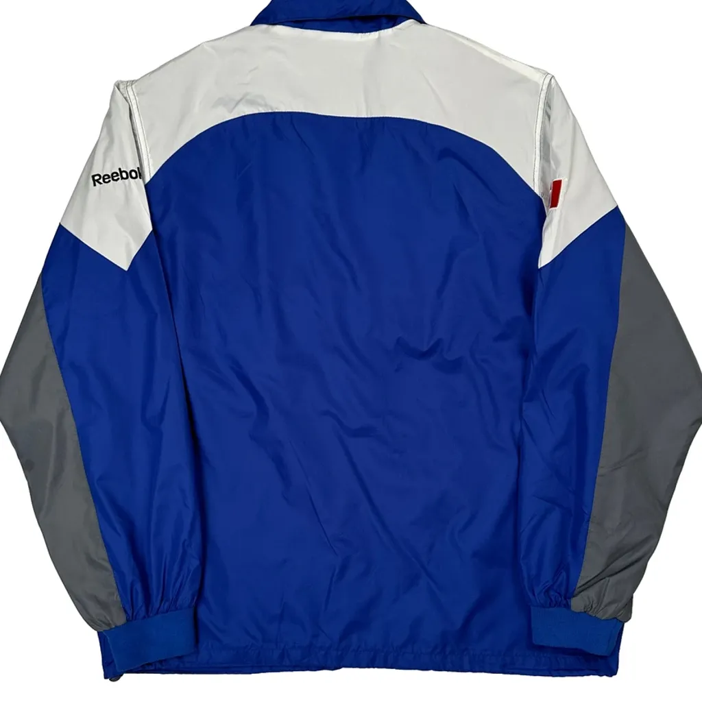 Indianapolis Colts Reebok Nfl Windbreaker - Large Blue Polyester - Image 6