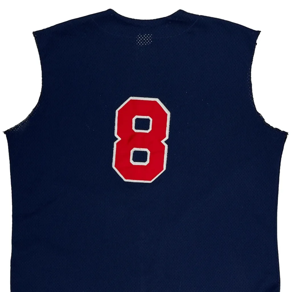 Indians Majestic Jersey - XL Navy Polyester - Image 6