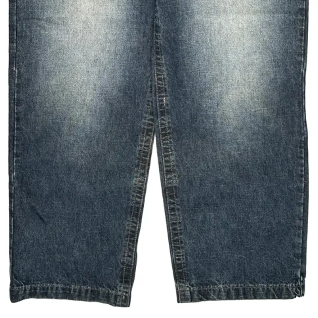 Infamous Baggy Jeans - 38W 32L Blue Cotton - Image 9