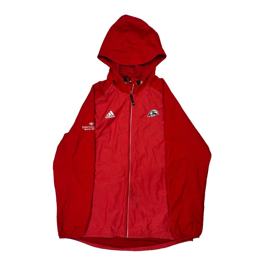 Intermountain Sports Medicine Adidas Windbreaker - XL Red Polyester
