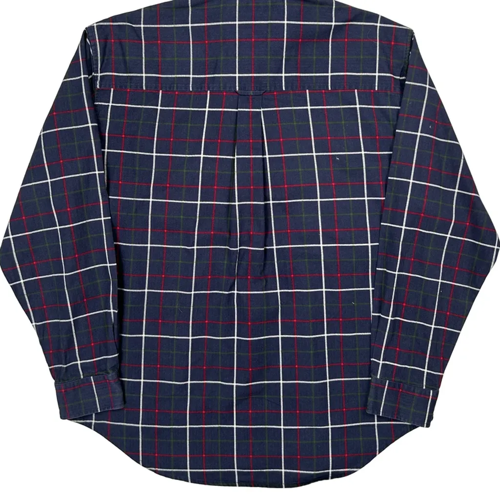 Ivy Crew Checked Shirt - Large Blue Cotton - Image 6