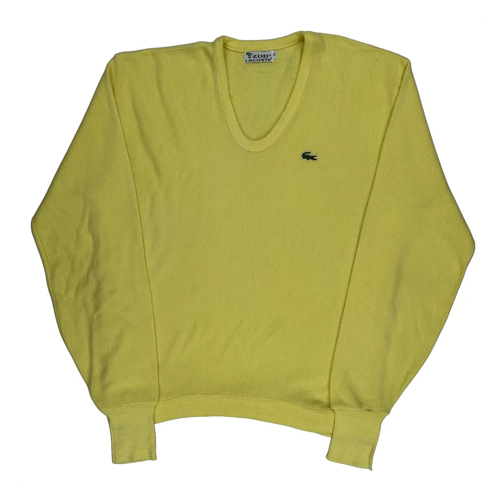 Izod Jumper - XL Yellow Cotton