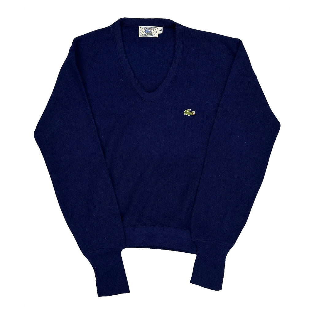 Izod Sweater - Small Blue Wool