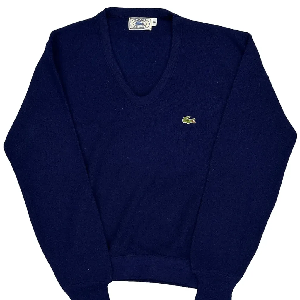 Izod Sweater - Small Blue Wool - Image 4