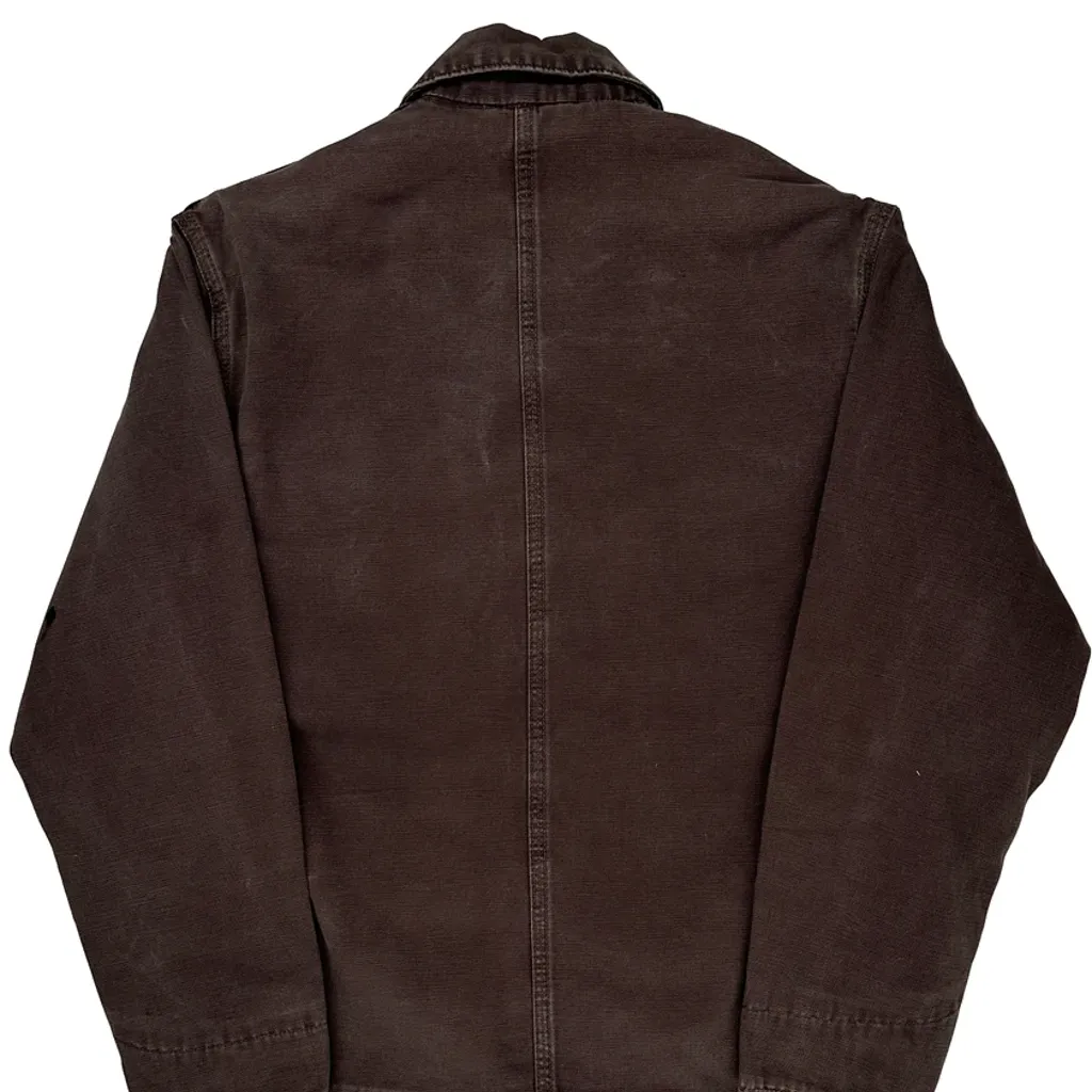 J169 Carhartt Jacket - Small Brown Cotton - Image 8