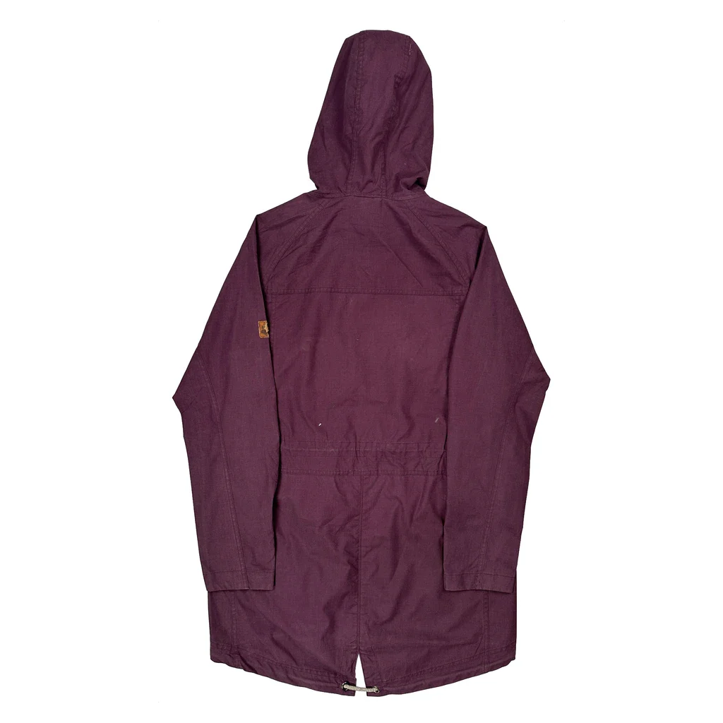 Jack Wolfskin Waterproof Jacket - Medium Purple Cotton - Image 2