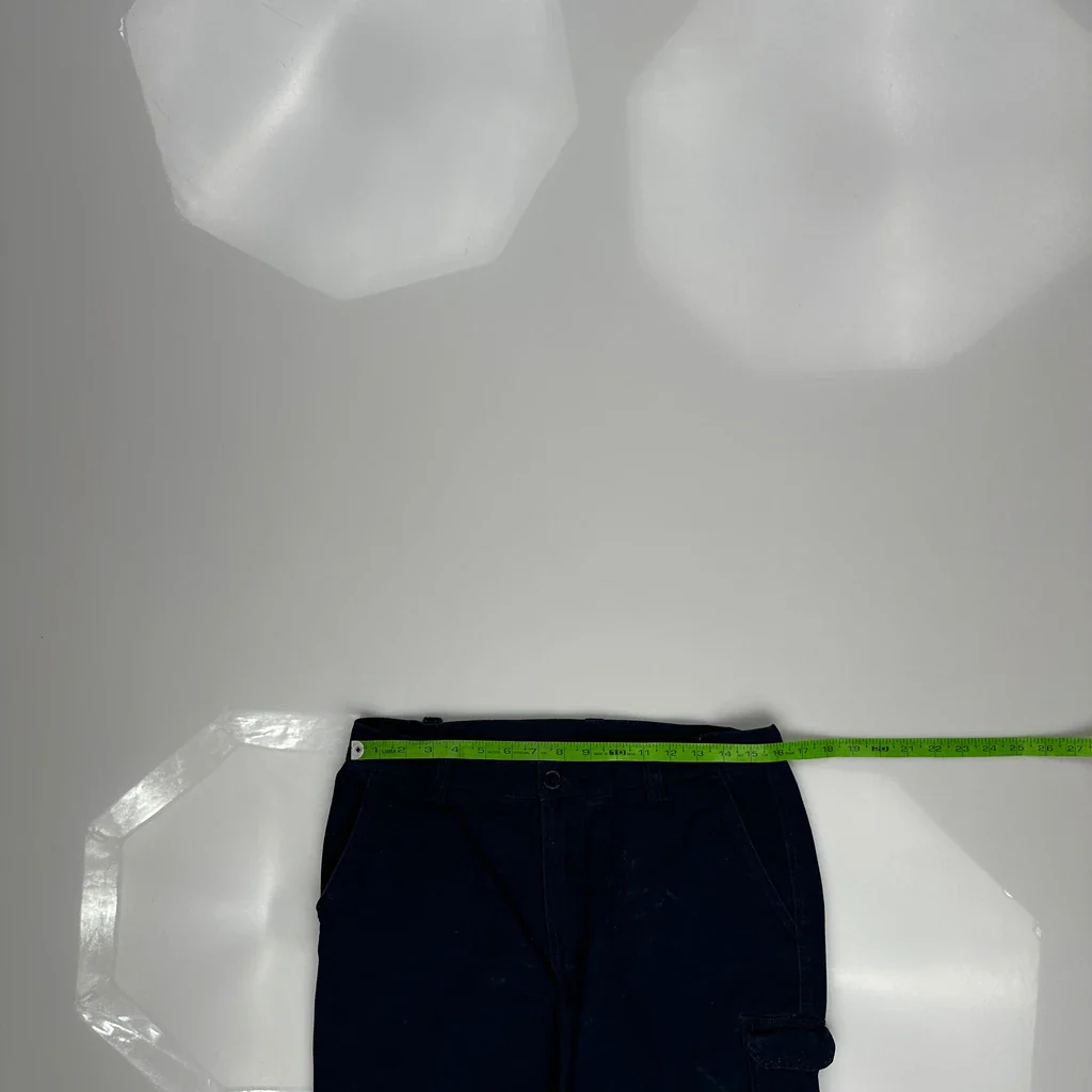 Jackeroo Carpenter Trousers - 32W 30L Navy Cotton - Image 3