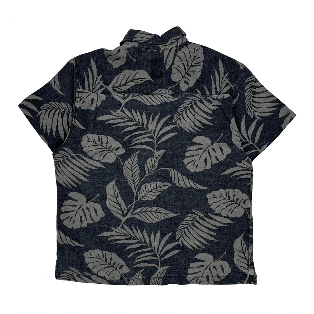 Jamaica Jaxx Hawaiian Shirt - Medium Grey Silk - Image 2