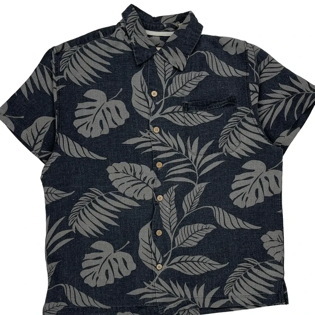 Jamaica Jaxx Hawaiian Shirt - Medium Grey Silk - Image 4