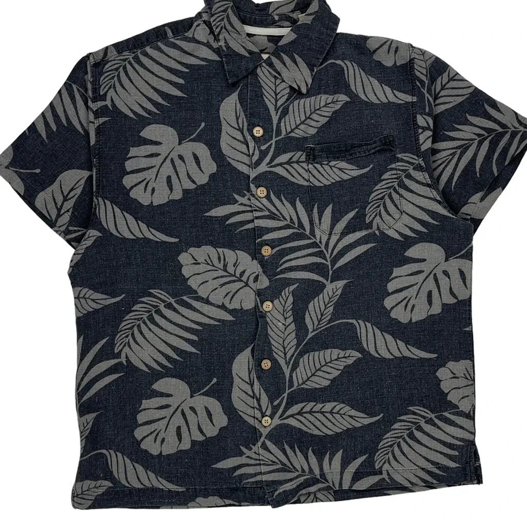 Jamaica Jaxx Hawaiian Shirt - Medium Grey Silk - Image 5